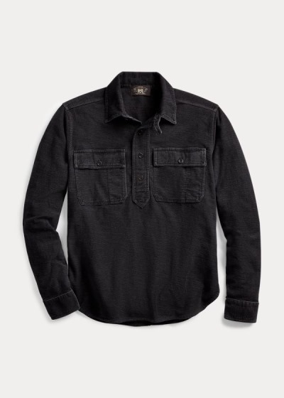 Ralph Lauren Terry Field Overshirt Herre Danmark (GAXKT4905)